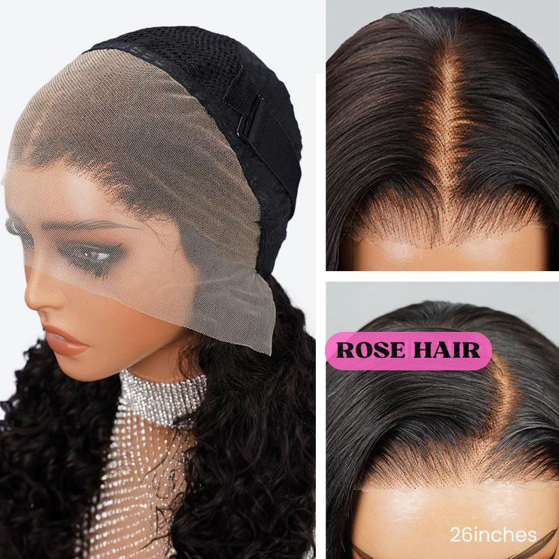 Pre-Cut 13x4 Glueless Lace Front Highlight Piano Colored Wig Easy-Wear Upgrade HD Lace Natural Hairline Human Hair Wig Beginner-Friendly