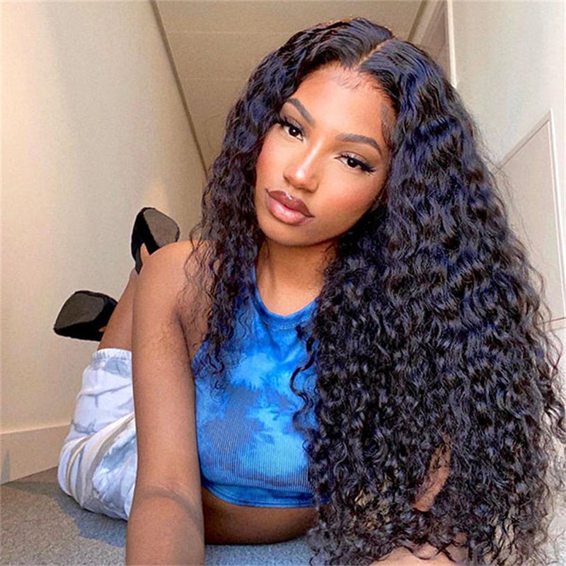 Rose Hair Magical Wet And Wavy 5x5 HD Lace Closure Long Wig