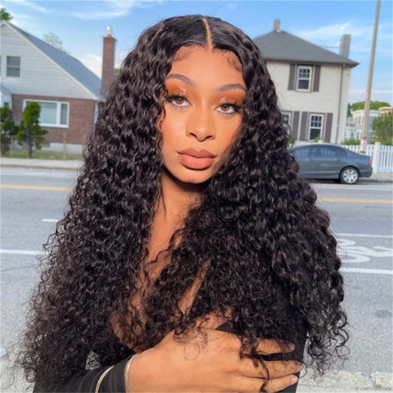 Rose Hair Magical Wet And Wavy 5x5 HD Lace Closure Long Wig