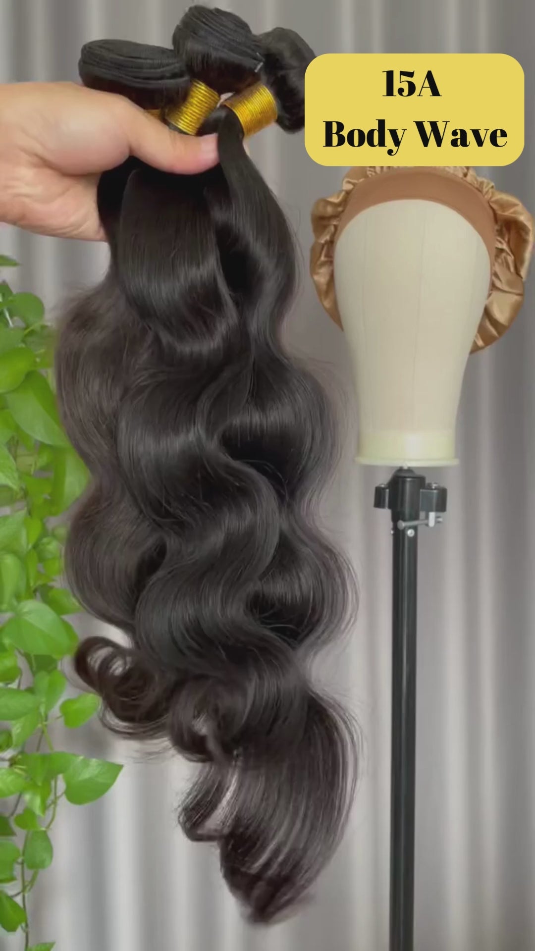 Rose Hair 15A Grade 3 Bundles Body Wave Brazilian Virgin Hair Bundles