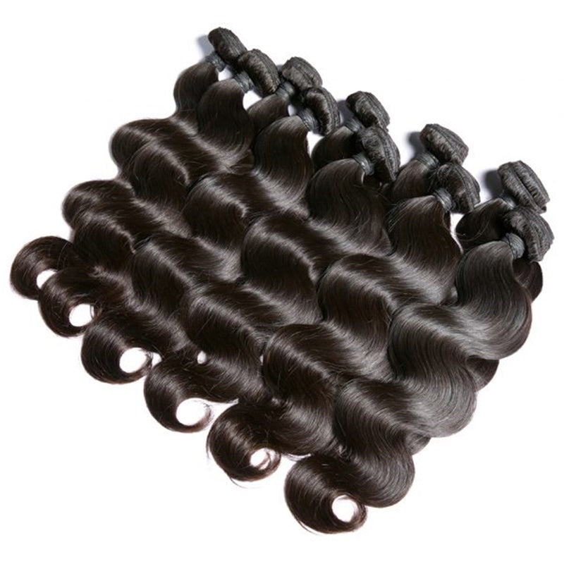 Rose Hair 10A Grade 10Pcs Human Hair Bundle Wholesale Package Deal Same Length