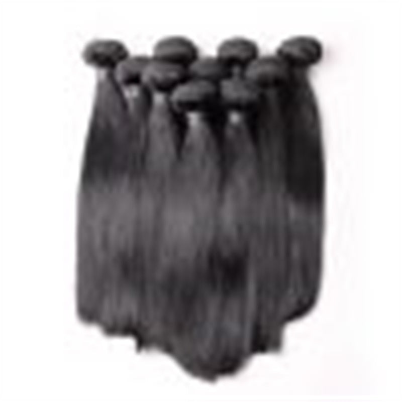 Rose Hair 10A Grade 10Pcs Human Hair Bundle Wholesale Package Deal Same Length