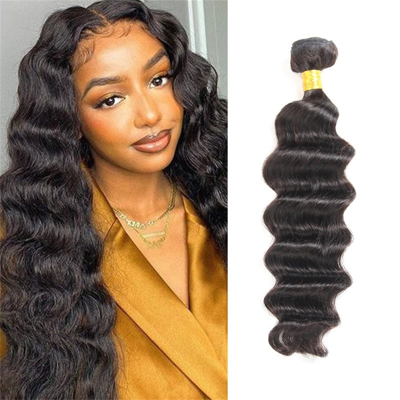 Rose Hair 15A Grade 1 Bundle Loose Deep Wave Brazilian Virgin Hair