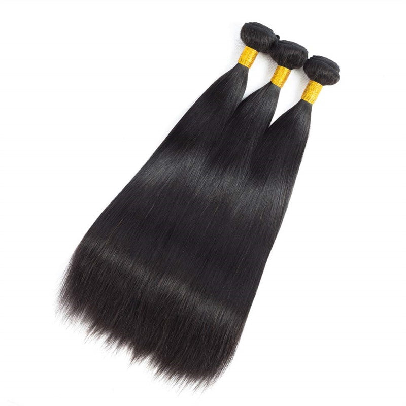 Rose Hair 15A Grade 3 Bundles Straight Hair Brazilian Virgin Hair Bundles