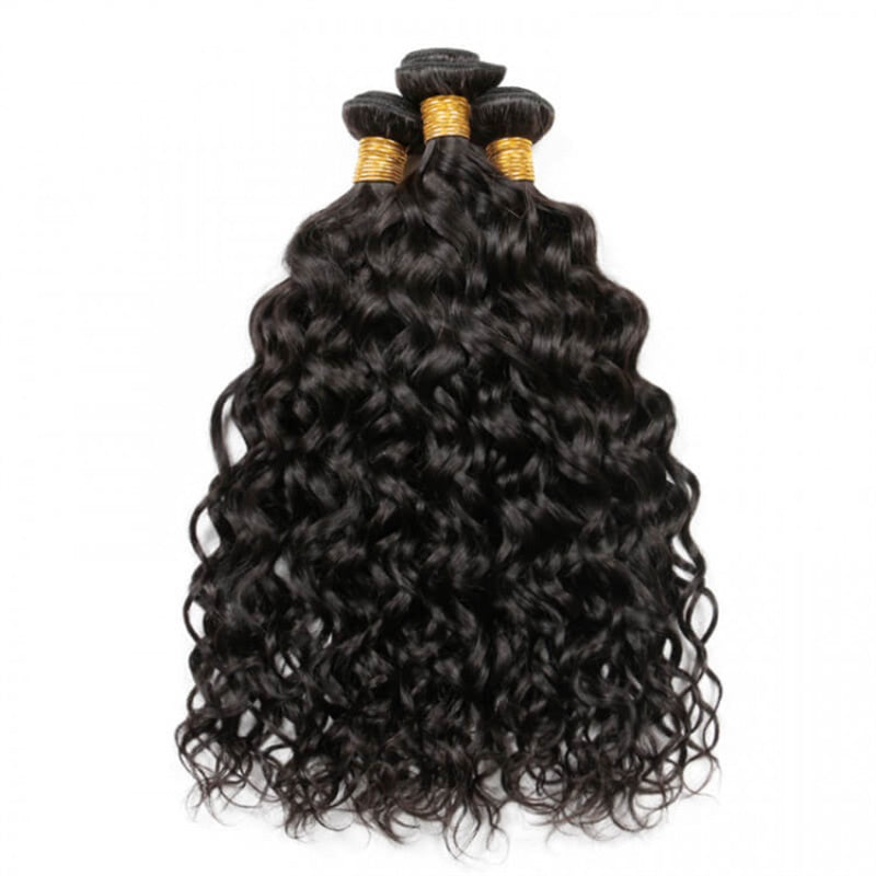 Rose Hair 15A Grade 3 Bundles Water Wave Brazilian Virgin Hair Bundles