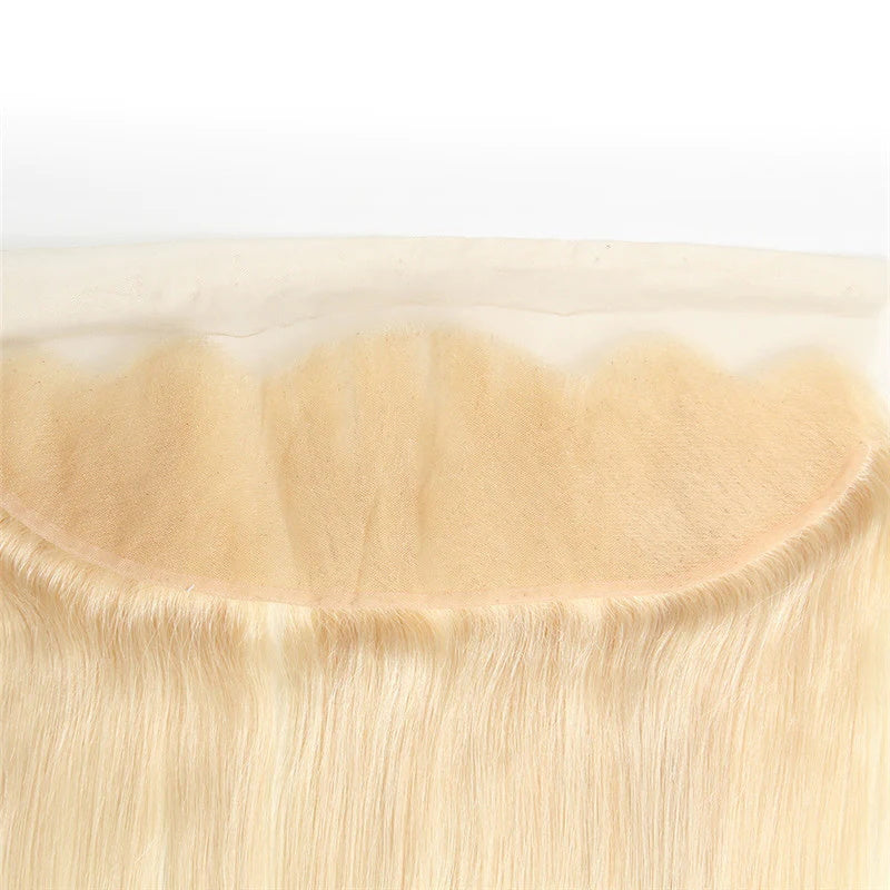 Rose Hair 1Pcs Blonde 613 Color Body Wave 13x4 Lace Frontal Brazilian Virgin Hair