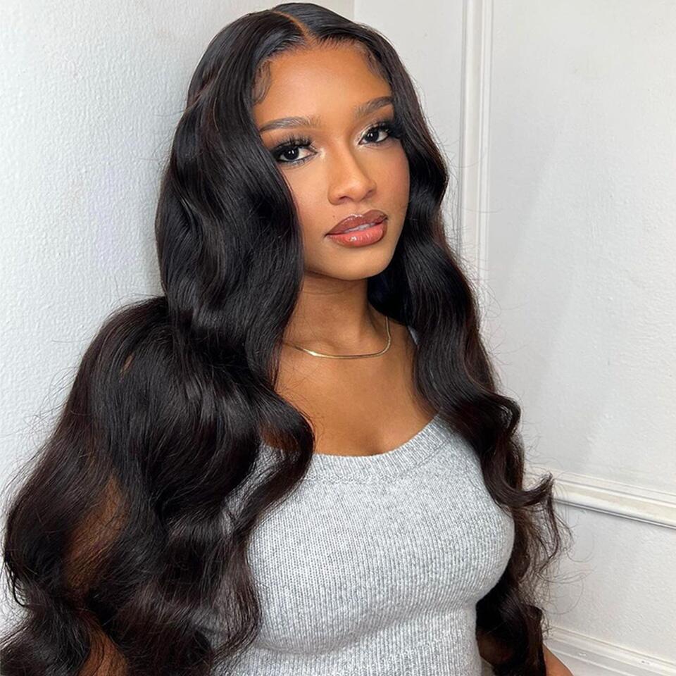 Pre Cut Lace | Glueless 6X5 HD Lace Wig Body Wave Human Hair Wear And Go Wig