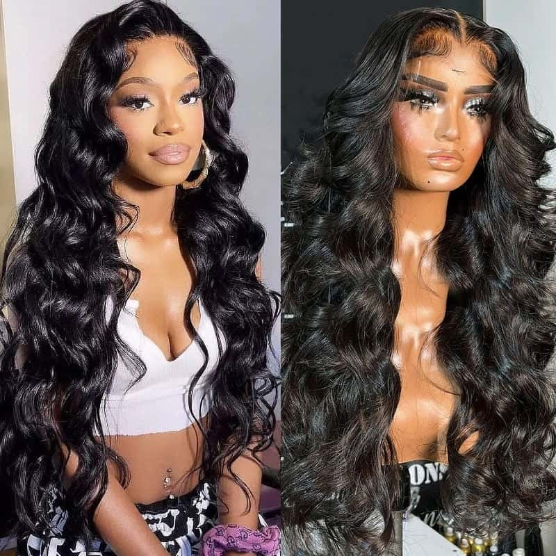 Pre Cut Lace | Glueless 6X5 HD Lace Wig Body Wave Human Hair Wear And Go Wig