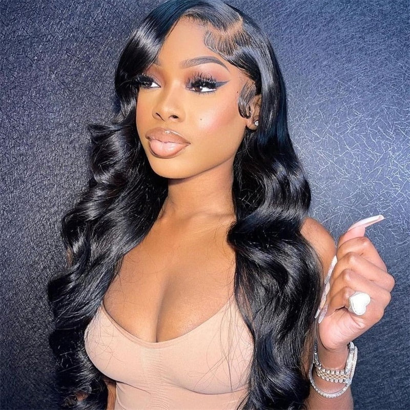 Rose Hair Body Wave 13x4 HD Lace Wig Human Hair Wig