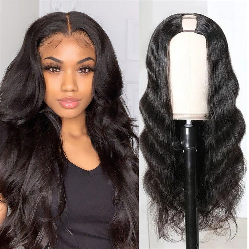 Rose Hair Body Wave U Part Wig Human Hair Wig