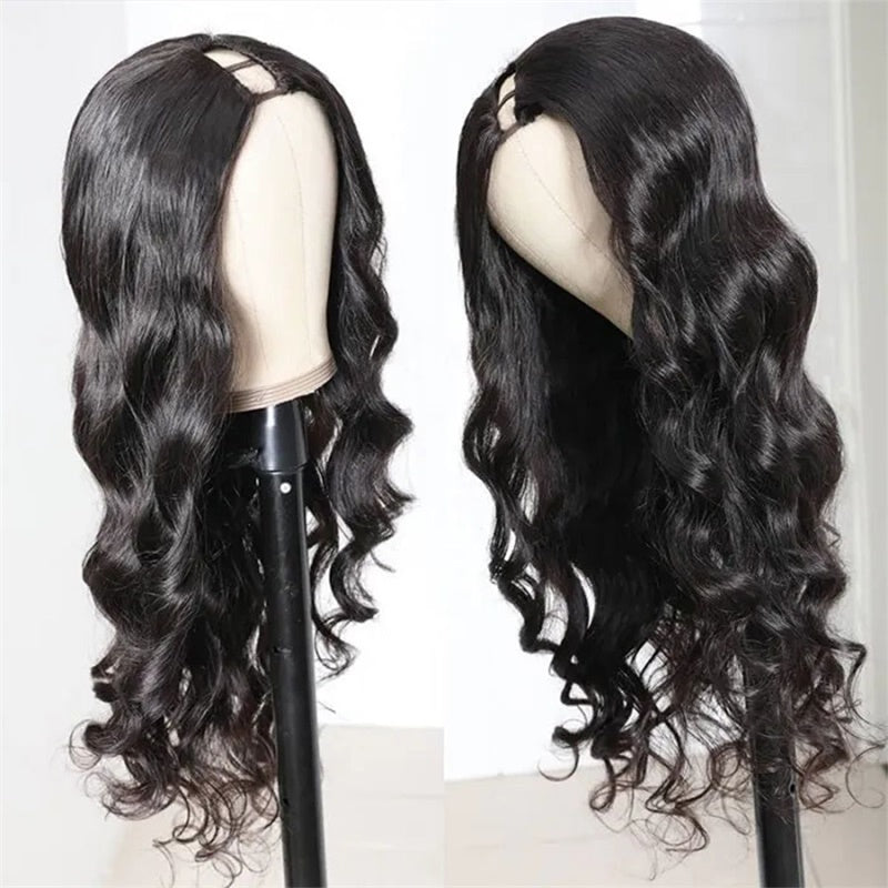 Rose Hair Body Wave U Part Wig Human Hair Wig