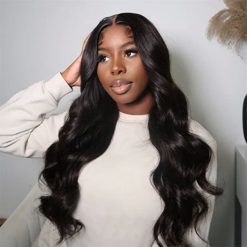 Rose Hair Body Wave V Part Wig Human Hair Wig