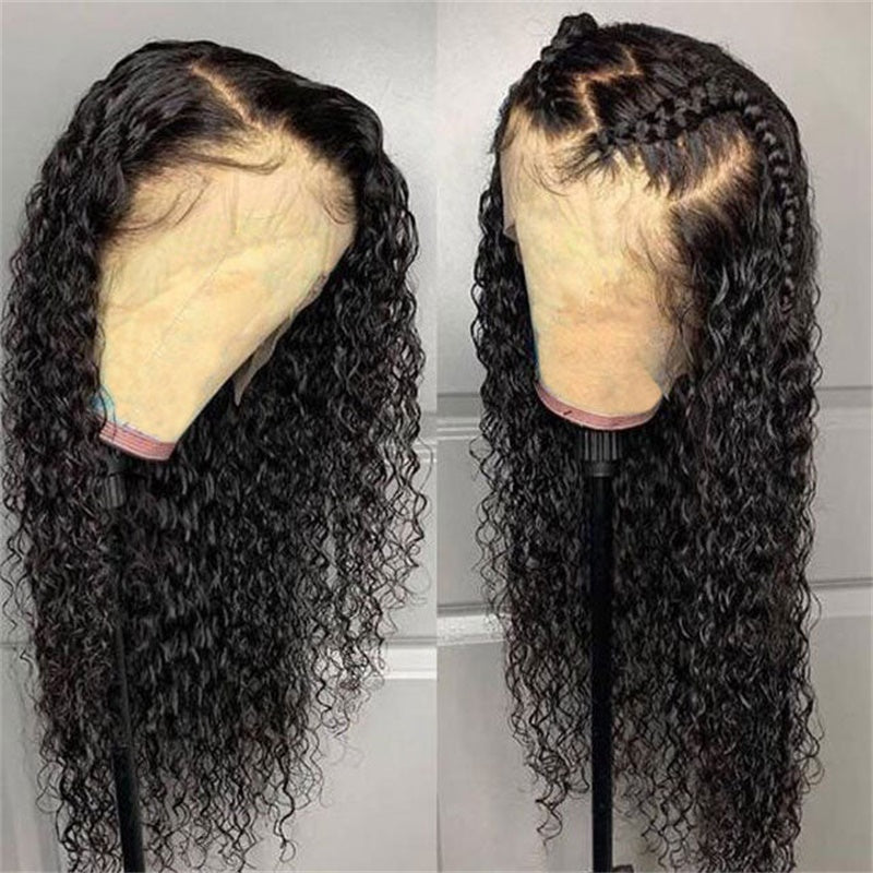 Rose Hair Jerry Curly 13x6 HD Lace Wig Human Hair Wig