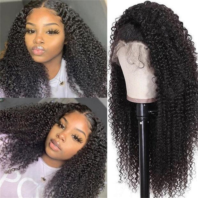 Rose Hair Kinky Curly 13x4 HD Lace Wig Human Hair Wig