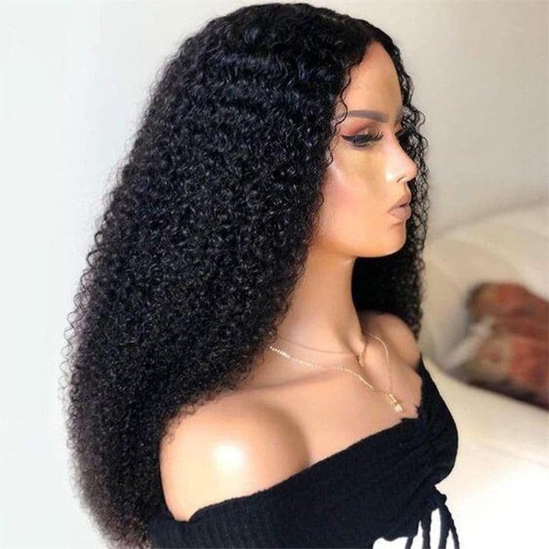 Rose Hair Kinky Curly 13x4 HD Lace Wig Human Hair Wig