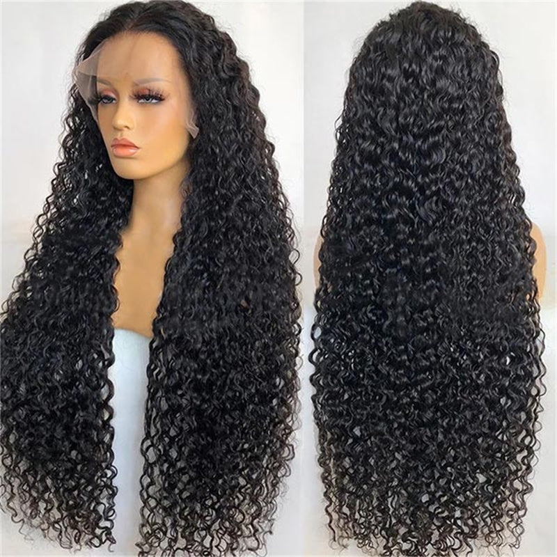 Rose Hair Kinky Curly 13x6 Lace Front Wig Human Hair Wig