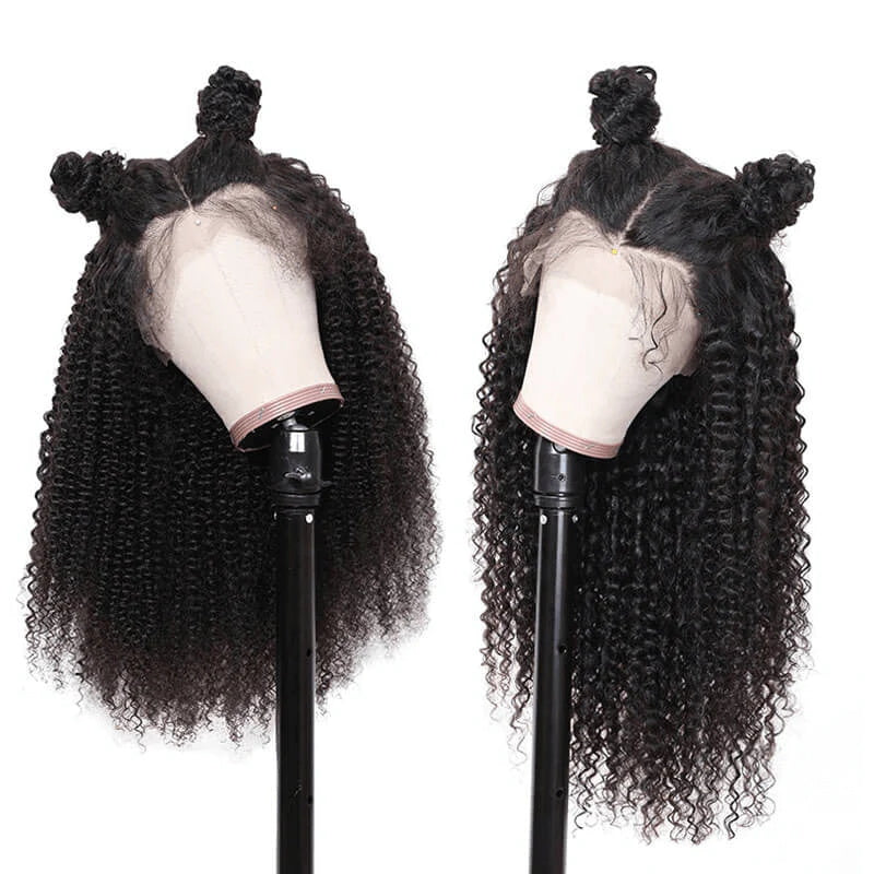 Rose Hair Kinky Curly 360 Lace Wig Human Hair Wig