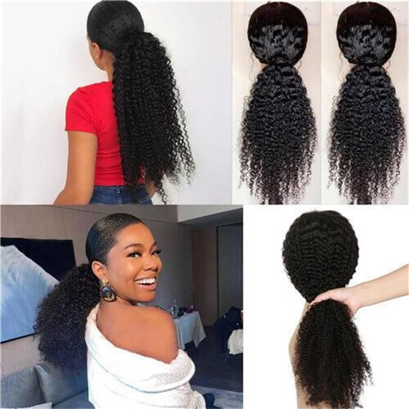 Rose Hair Kinky Curly 360 Lace Wig Human Hair Wig