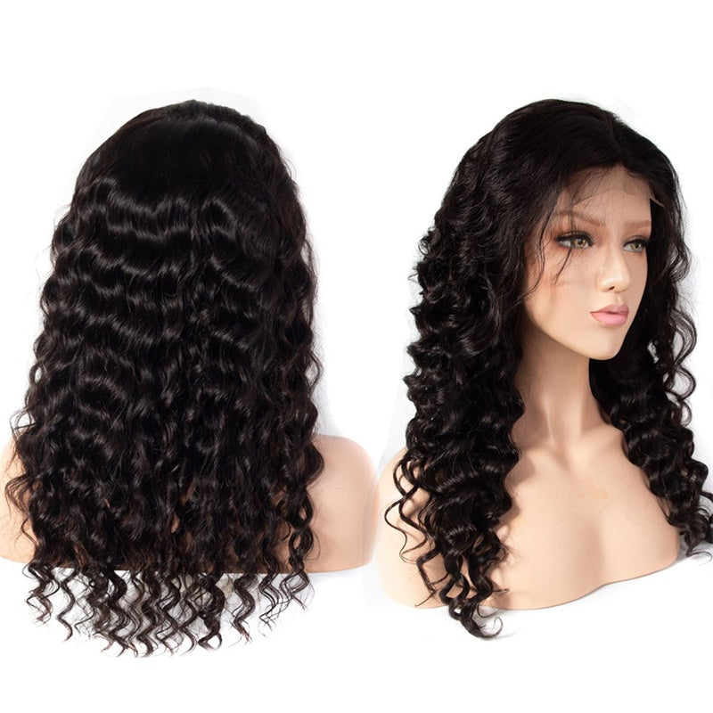 Rose Hair Loose Deep Wave 13x6 Lace Front Wig Human Hair Wig