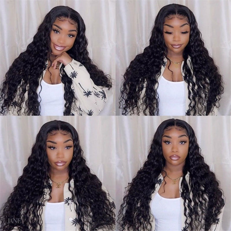 Rose Hair Loose Deep Wave U Part Wig Human Hair Wig