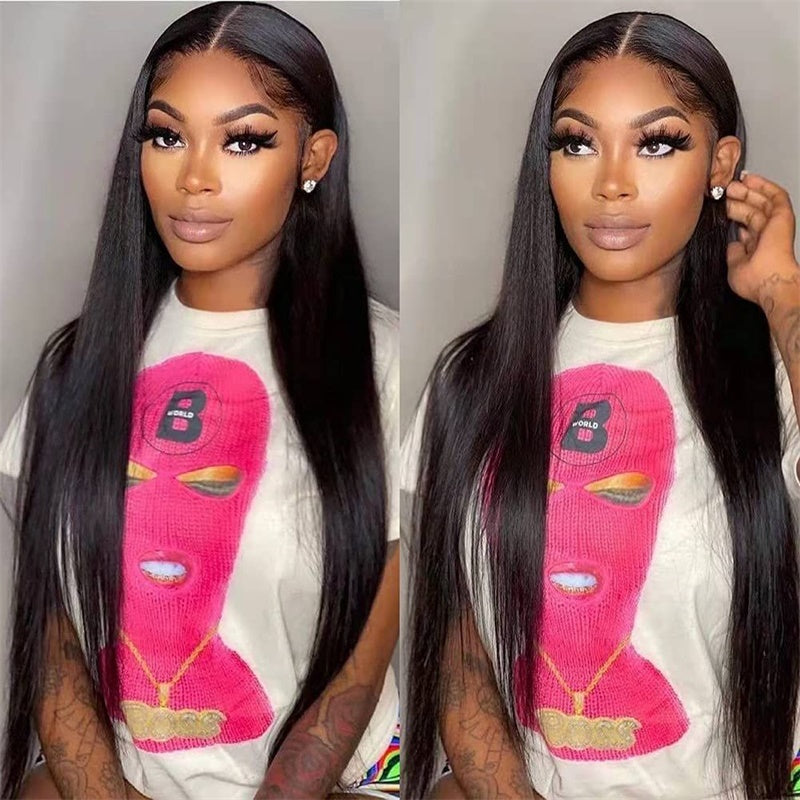 Rose Hair Straight Hair 13x4 Lace Front Wig Human Hair Wig