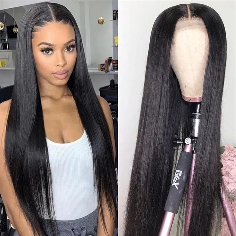 Rose Hair Straight Hair 13x6 HD Lace Wig Human Hair Wig