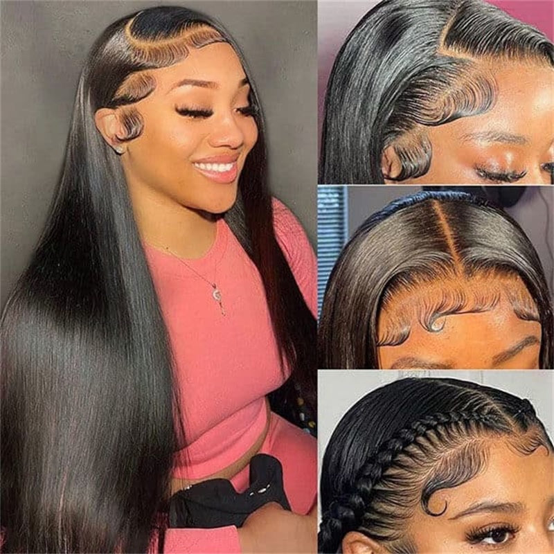 Rose Hair Straight Hair 13x6 Lace Front Wig Human Hair Wig