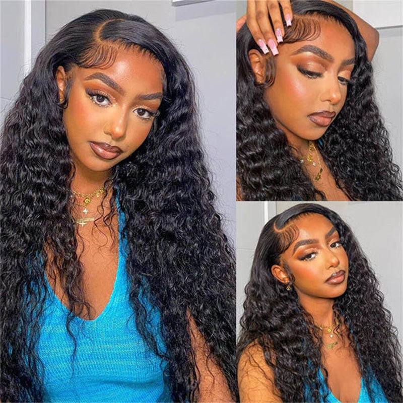 Rose Hair Loose Deep Wave 13x4 HD Lace Wig Human Hair Wig