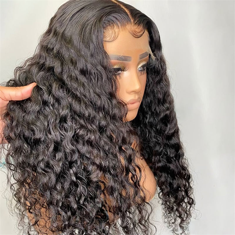 Rose Hair Loose Deep Wave 13x4 HD Lace Wig Human Hair Wig