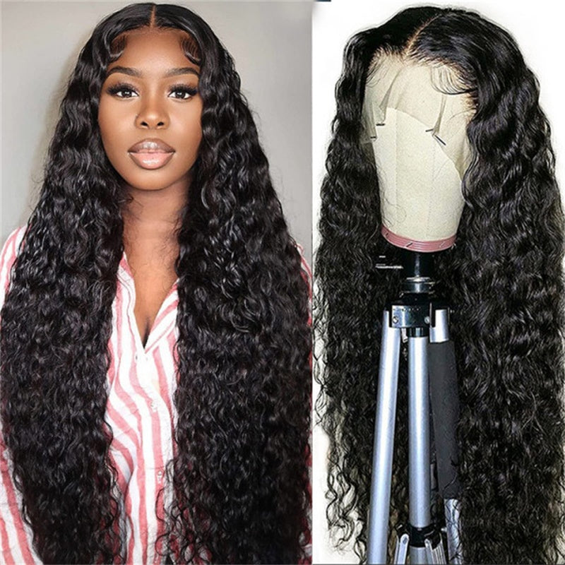 Rose Hair Water Wave 13x6 HD Lace Wig Human Hair Wig