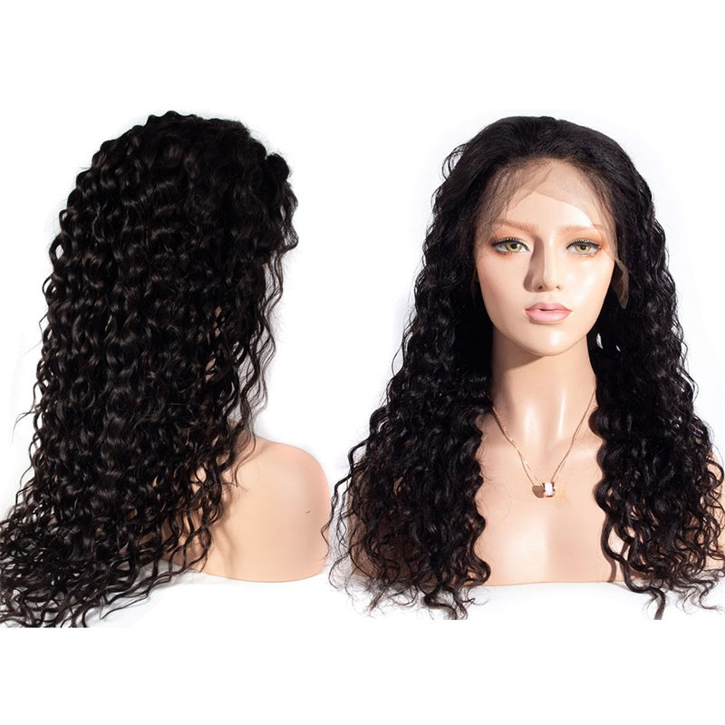 Rose Hair Water Wave 13x6 Lace Front Wig Human Hair Wig
