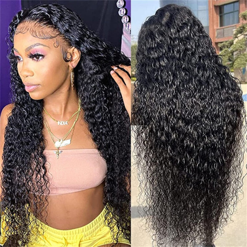Rose Hair Water Wave 5x5 HD Lace Wig Human Hair Wig
