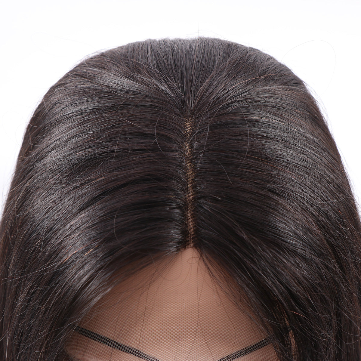RoseHair Super Fashion Lace Closure Machine Made Wig Real Human Brazilian Virgin Hair Wig - Rose Hair