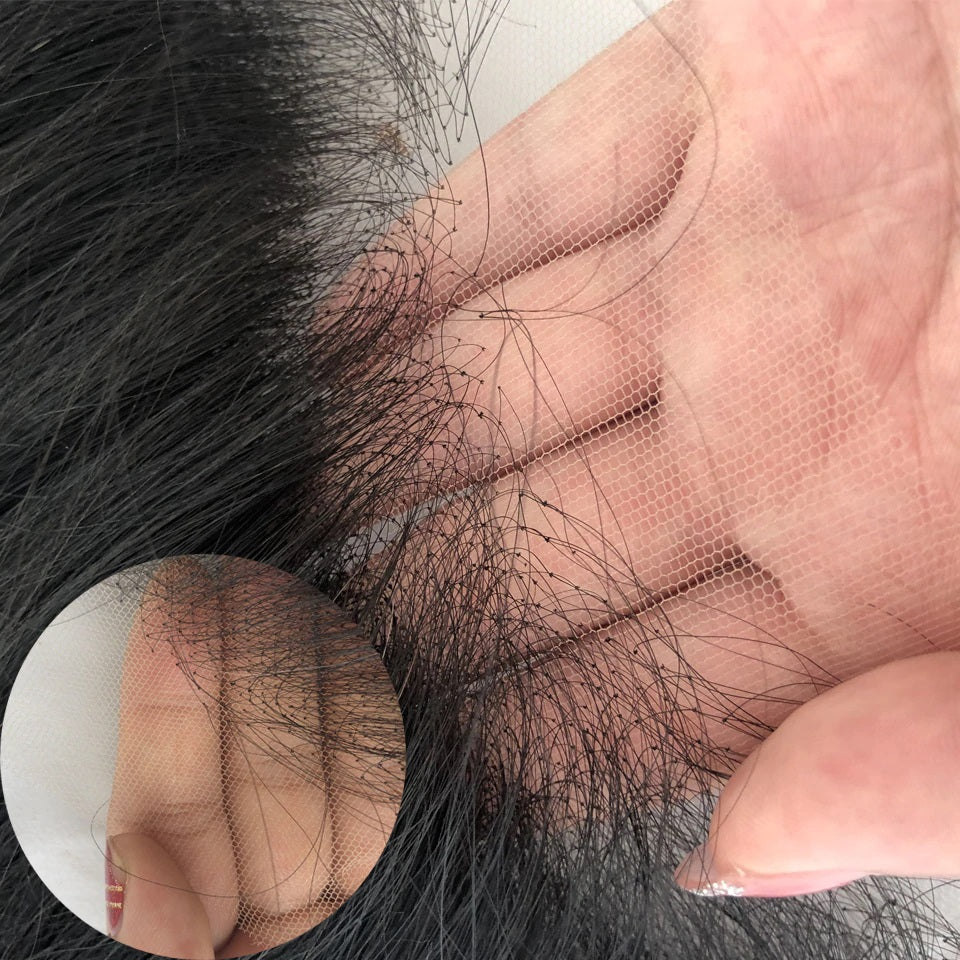 10A Grade Brazilian 4 Bundles Body Wave Human Virgin Hair With 13x4 Lace Frontal Pre Plucked - Rose Hair
