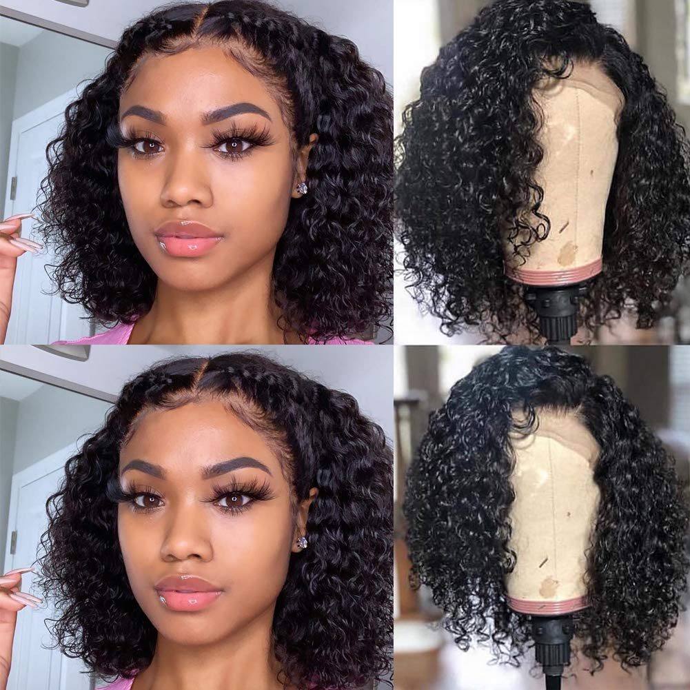 Rose Hair 13x6 Lace Frontal Silky Blunt Cut Bob Wig Human Hair All Texture - Rose Hair