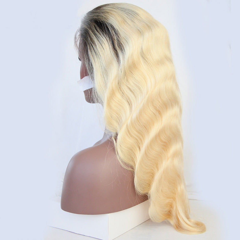 Rose Hair Transparent 13*4 Lace Front Wig Human Hair