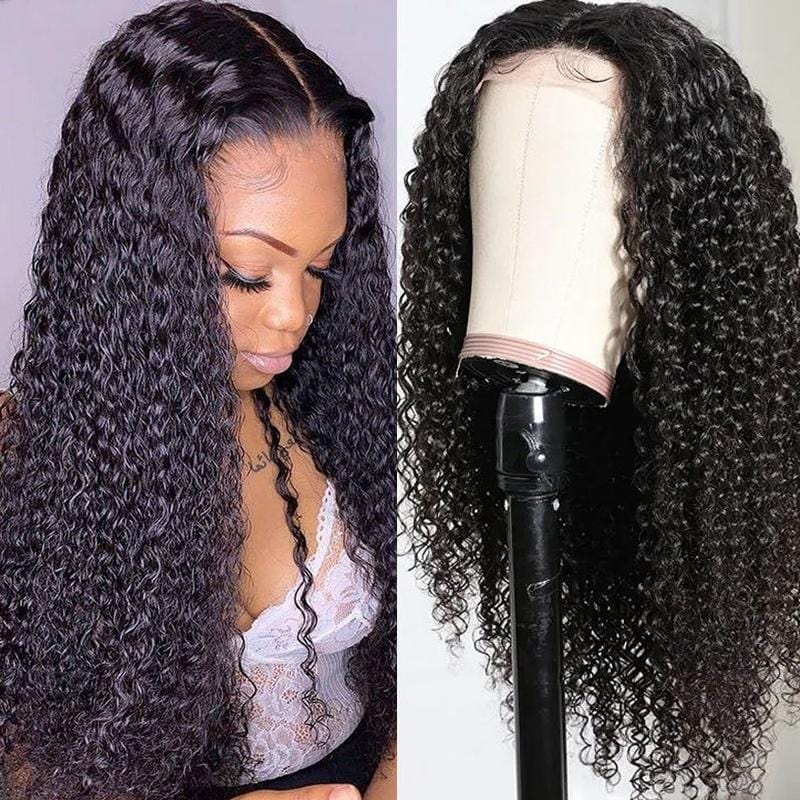 Rose Hair Water Wave/Kinky Curly/Yaki 13x4 HD Swiss Invisible Transparent Lace Frontal Wig