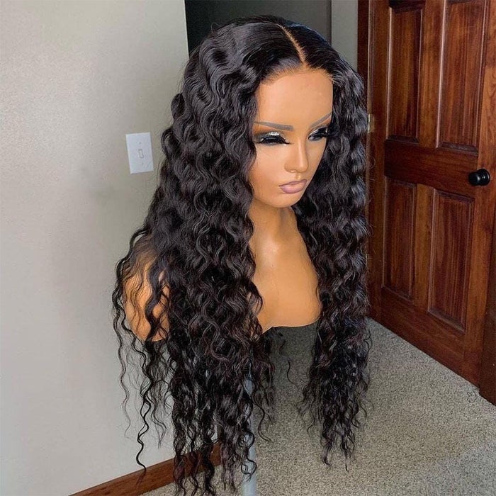 Rose Hair Loose Wave 13x6 HD Lace Frontal Wigs 100% Human Hair Invisible HD Lace Wigs
