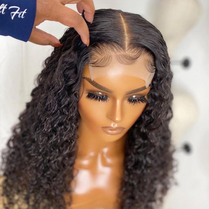 RoseHair 13x4 Lace Frontal Big Curly Affordable Brazilian Human Virgin Hair Wig