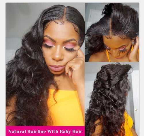 RoseHair 13x4 Lace Frontal Loose Wave Affordable Brazilian Human Virgin Hair Wig