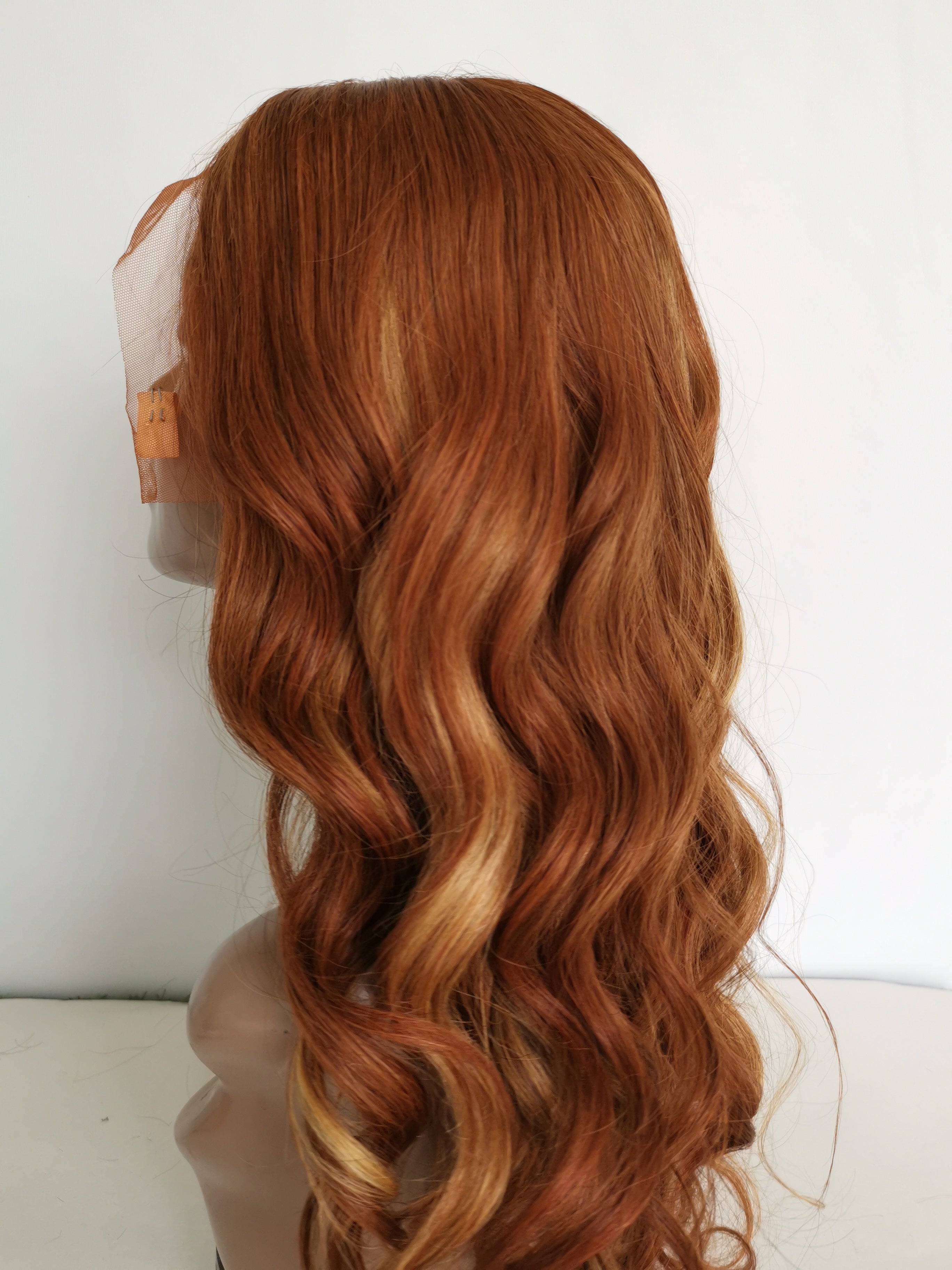 Loose 13*4 Lace Frontal Wig Mix Color Brazilian Virgin Hair - Rose Hair