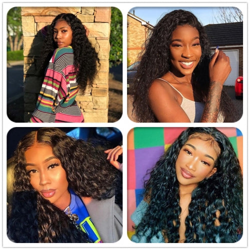 RoseHair 13x4 Lace Frontal Big Curly Affordable Brazilian Human Virgin Hair Wig