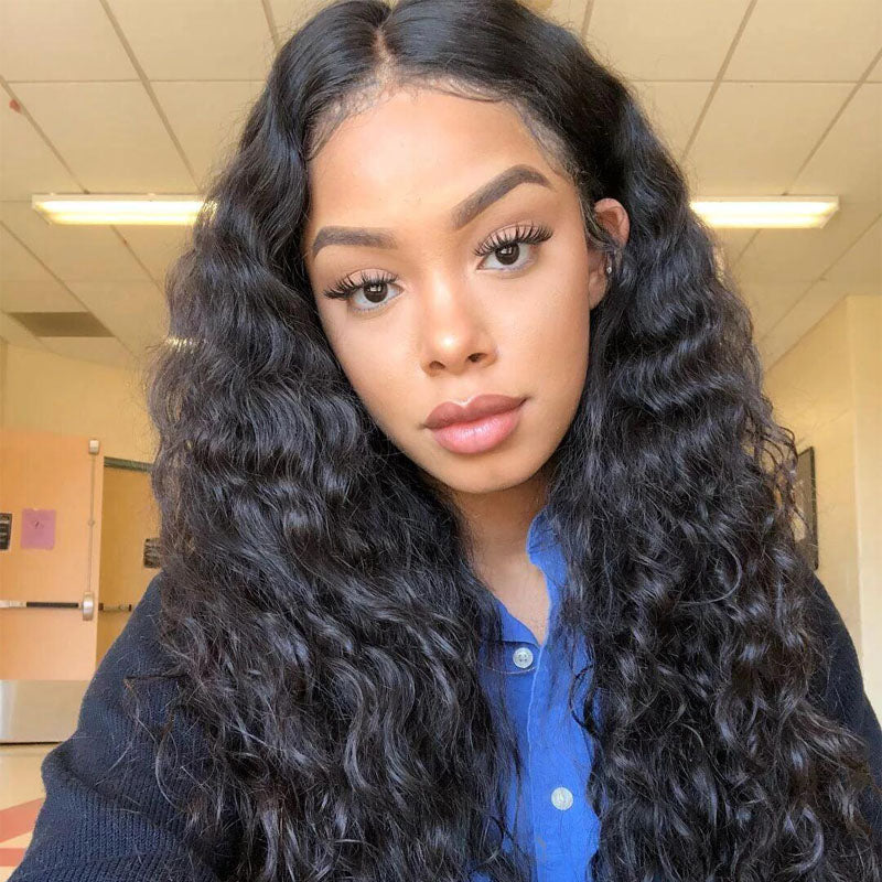 150% Density Affordable Best Human Virgin Hair 13x6 Lace Front Wig - Rose Hair
