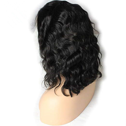 Body Wave Short Cut 13x4 Frontal Lace Wig - Rose Hair