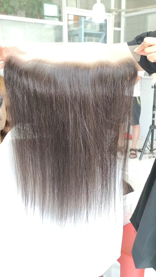 10A Grade Body Wave Pre Plucked 13x4 Ear to Ear Lace Frontal with 3 Bundles Brazilian Virgin Hair