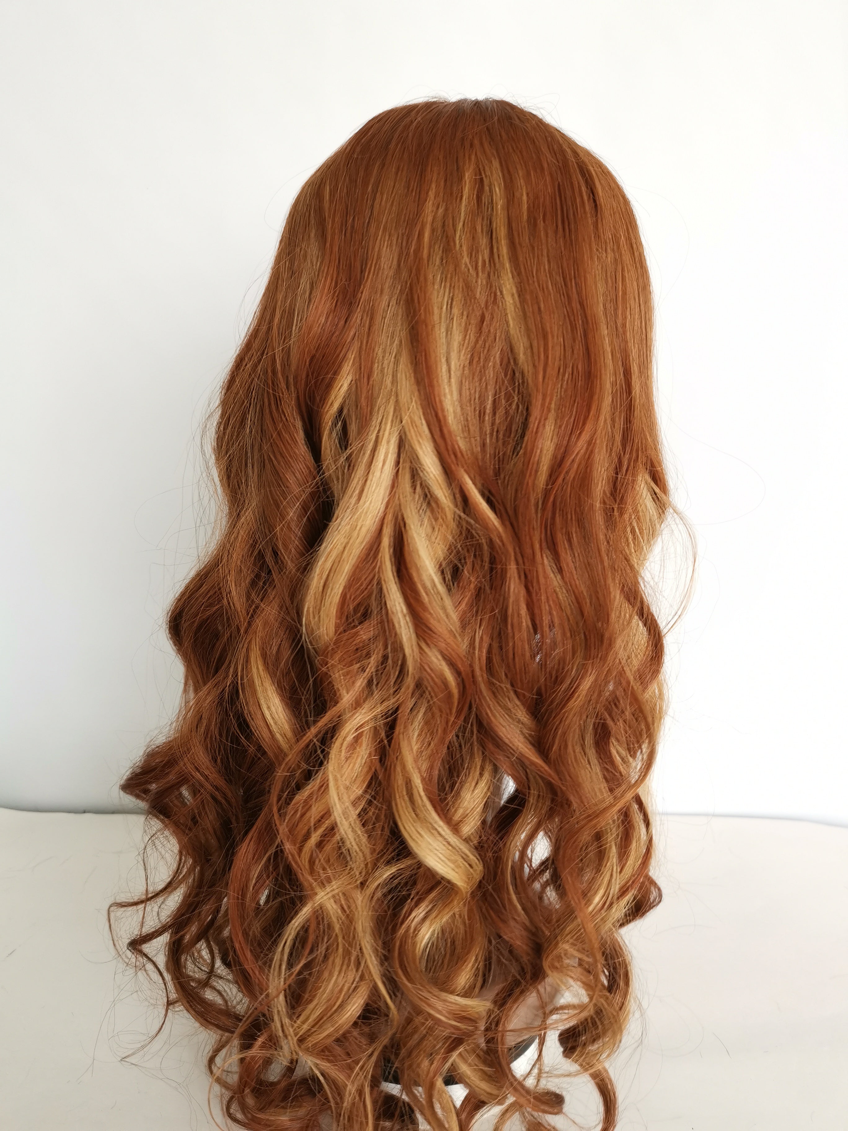 Loose 13*4 Lace Frontal Wig Mix Color Brazilian Virgin Hair - Rose Hair