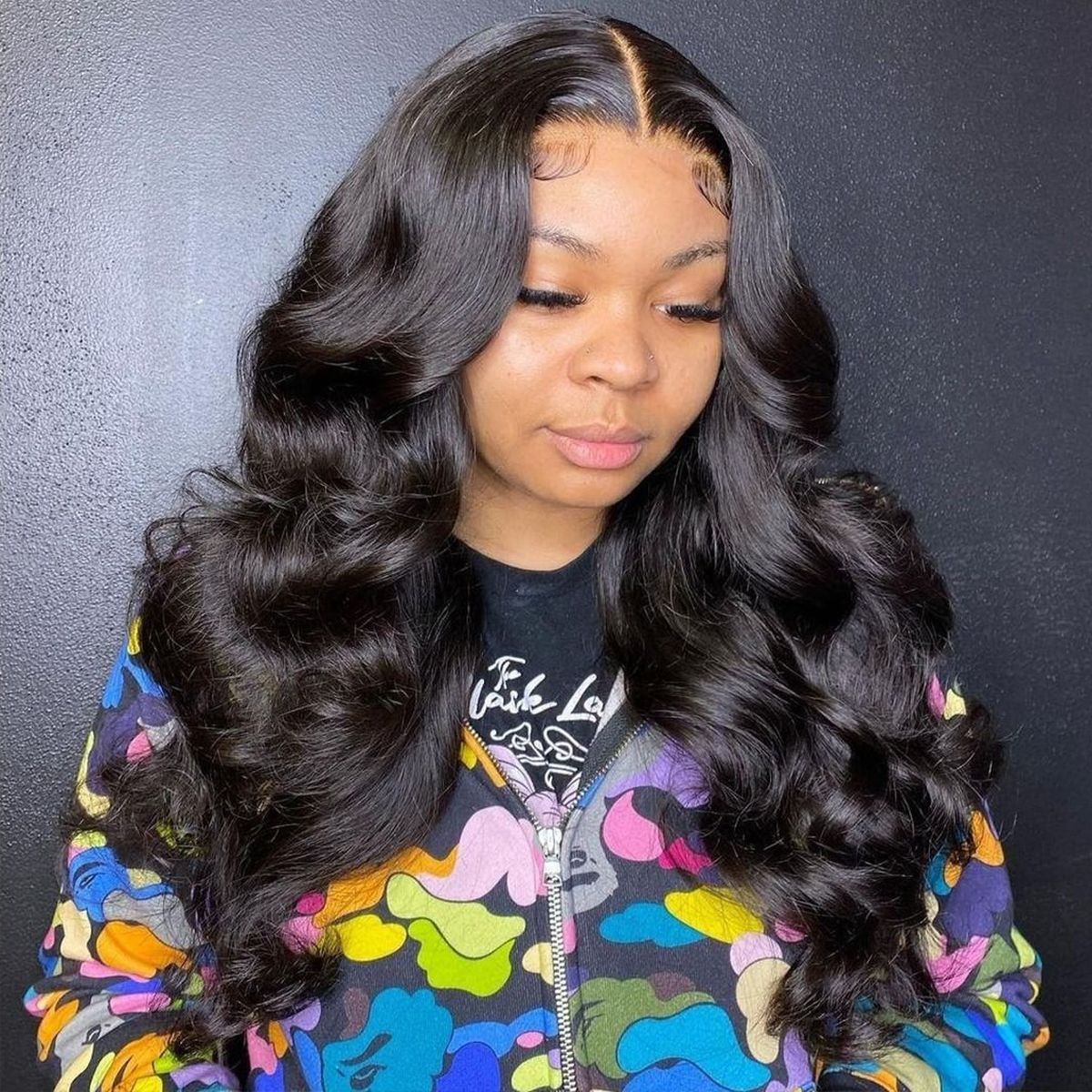 5*5 Lace Closure Wig Body Wave Virgin Human Natural Hair