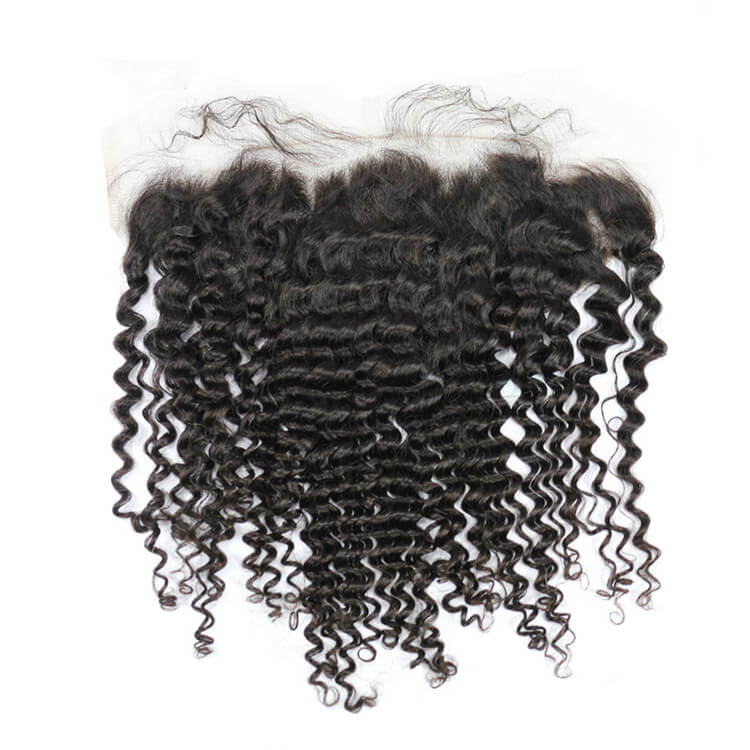 RoseHair 13*4 HD Lace Frontal Invisible Knots Human Virgin hair All Texture - Rose Hair