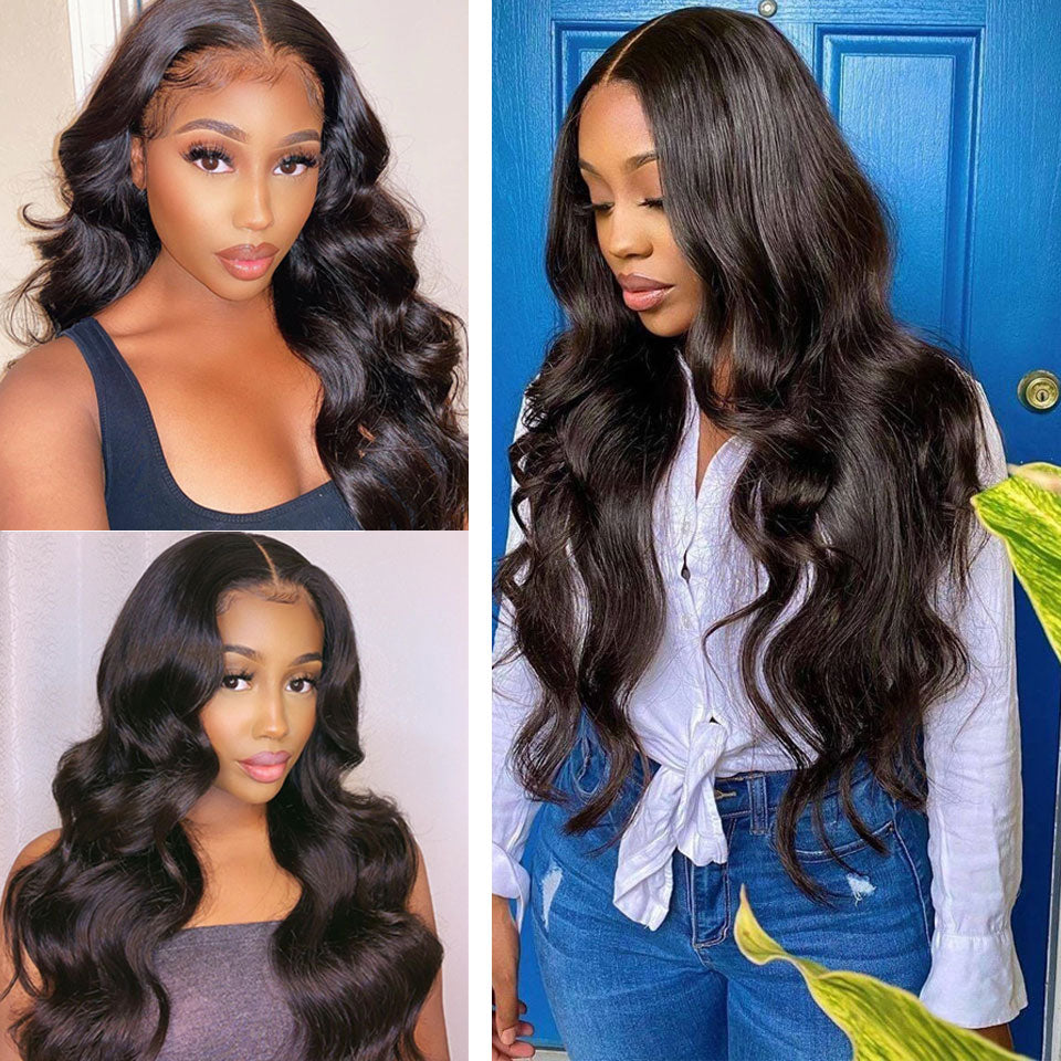 RoseHair Super Fashion T-Part Machine Made Wig Real Human Brazilian Virgin Hair Wig - Rose Hair