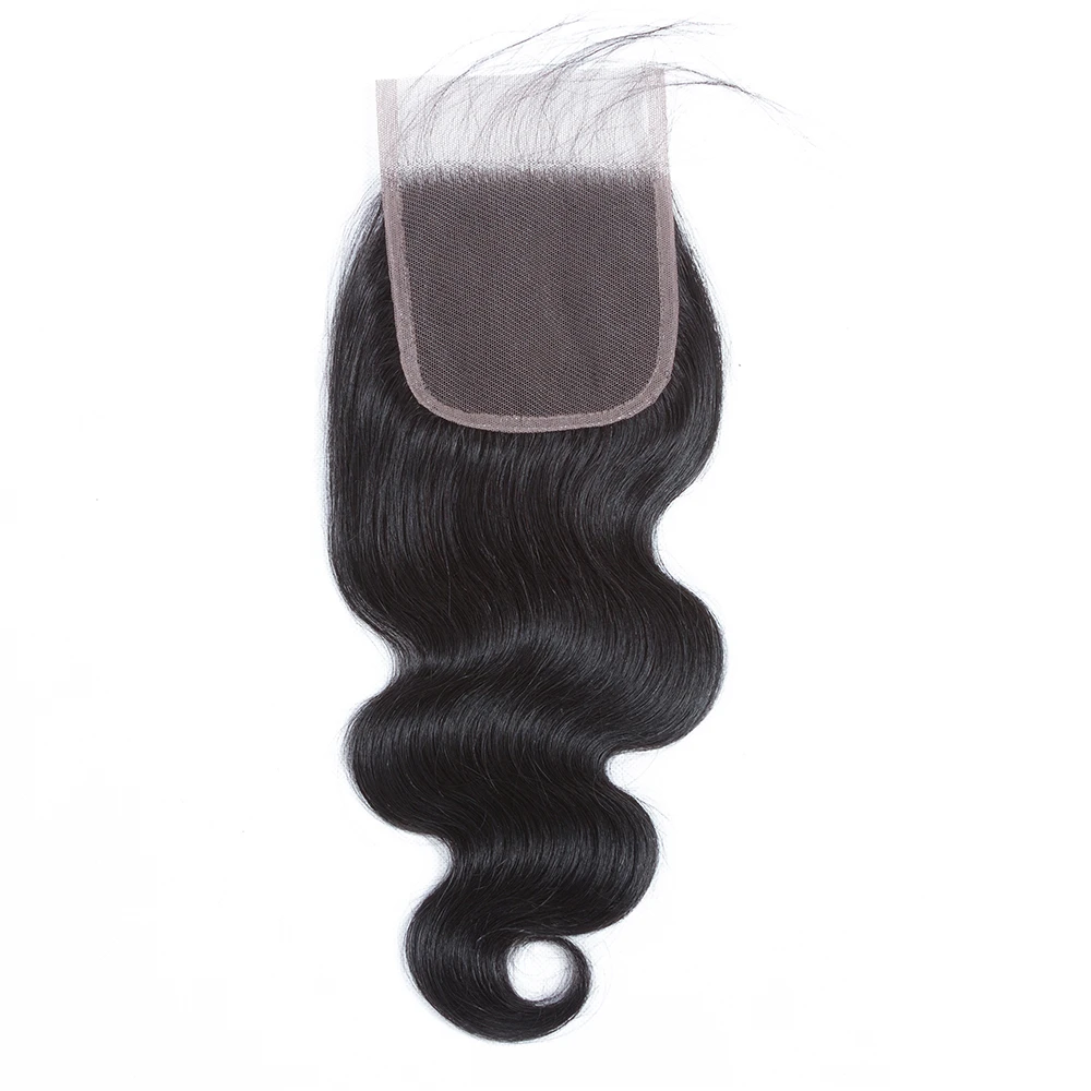 15A Grade Hair Bundles with 4*4 Transparent Closure Package Deal - Rose Hair
